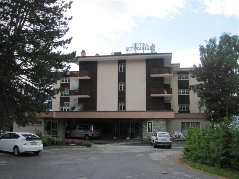 Hotel-Restaurant Le Mont Paisible, Crans-Montana Bagian luar foto